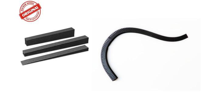 H0 I-Track - nájezdy, náspy, desky